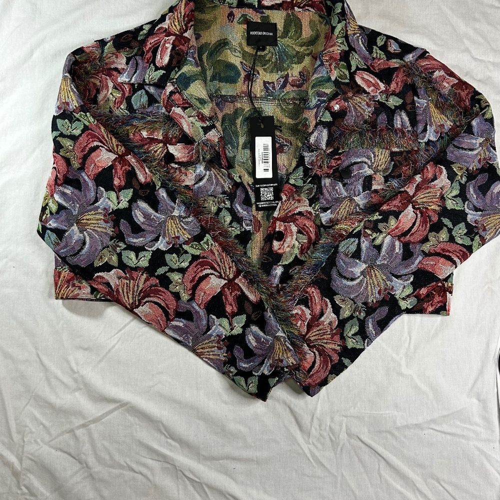 Rockstar Original‎ Womens Tykima Tapestry Jacket Size S New with tags